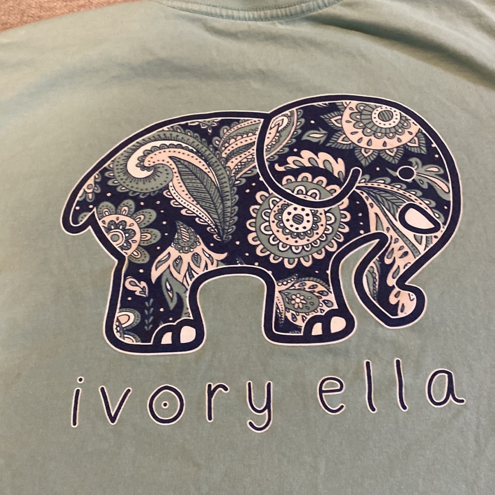 Women’s ivory Ella long sleeve T-shirt size small